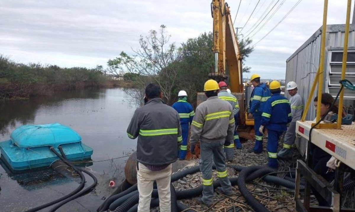 Depois de quase um mês, força-tarefa da Cemig encerra operações no RS
 -  (crédito: Divulgação/Cemig)