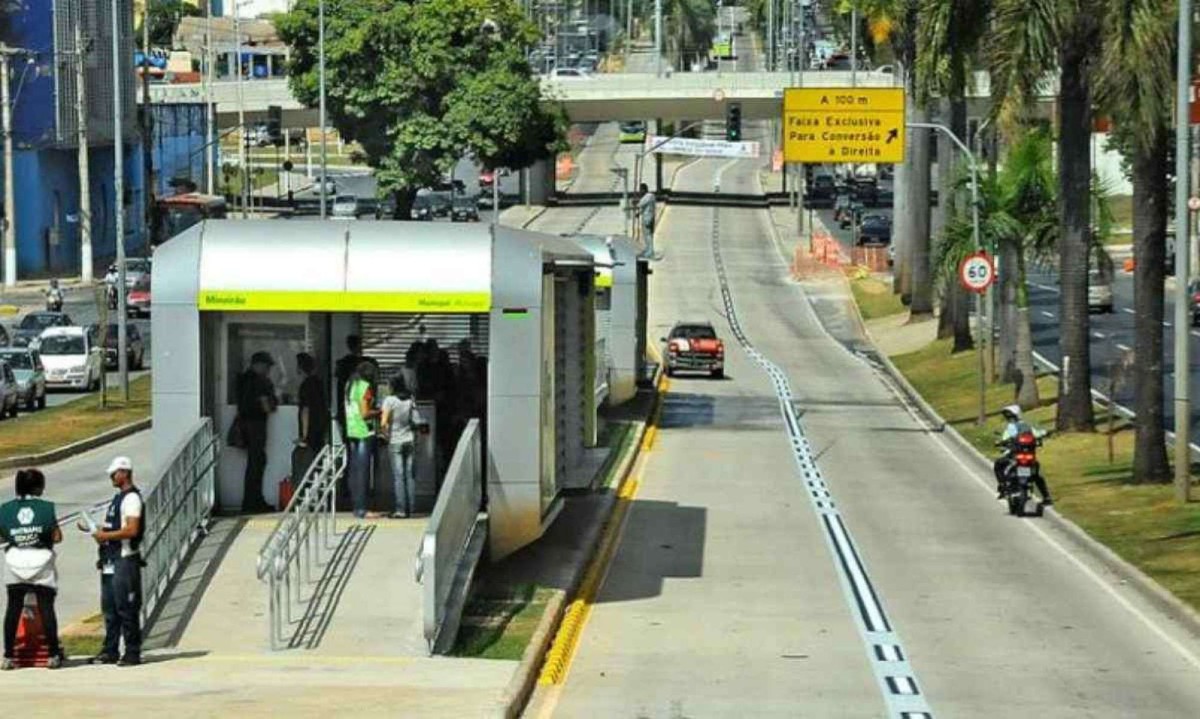 Estações do Move da Avenida Vilarinho são interditados a partir desta segunda-feira (17/6) -  (crédito: Divulgação/PBH)