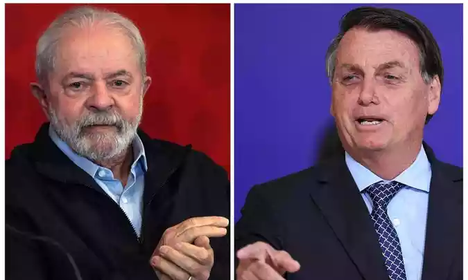 Como já era projetado, o PT do presidente Lula e o PL do ex-presidente Jair Bolsonaro ficarão com as maiores fatias -  (crédito: Nelson Almeida/AFP e Evaristo Sá/AFP)