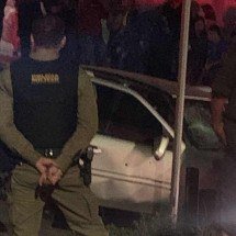 BH: suspeitos de roubo são baleados em perseguição policial - Imagens cedidas ao Portal UAI/Estado de Minas