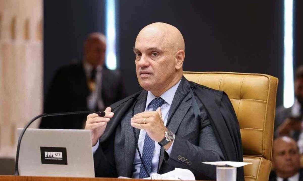 Moraes é o relator do inquérito que investigou os mandantes do crime -  (crédito: Antonio Augusto/SCO/STF)