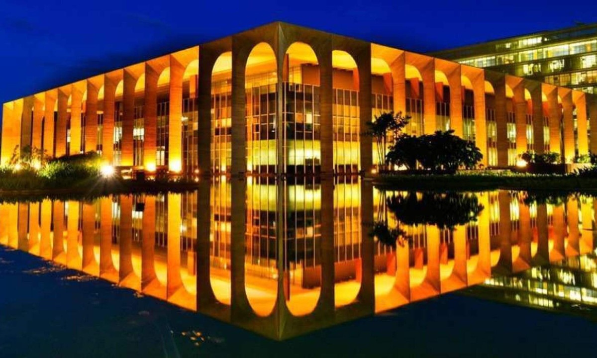 Palácio do Itamaraty em Brasília -  (crédito: Divulgação Governo Federal)