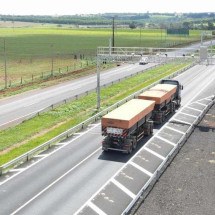BR-365: 7 mil veículos são flagrados com excesso de carga em nova balança - Divulgação/EcoVias do Cerrado