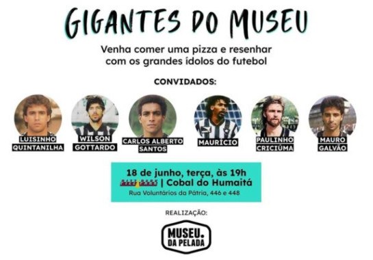 Foto: Divulgação/Museu da Pelada