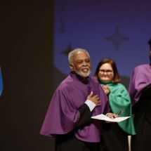 Gilberto Gil recebe título de Doutor Honoris Causa da Uerj e se emociona - Fernando Frazão/Agência Brasil