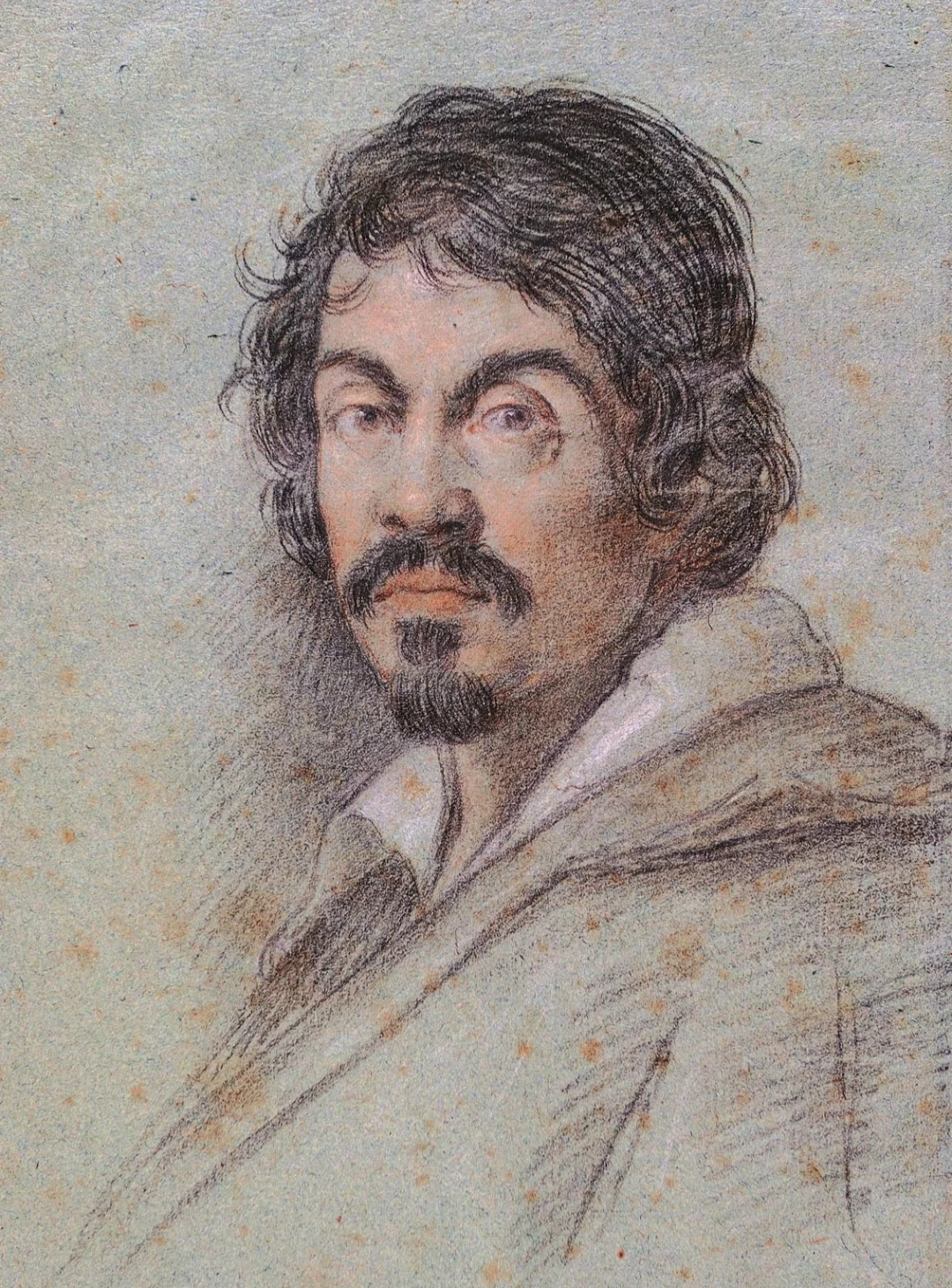 Caravaggio: O genial pintor que chocou a sociedade - Retrato de Caravaggio feito por Ottavio Leoni- domínio público