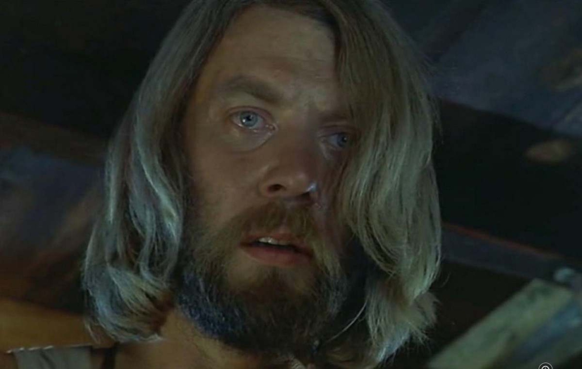 Donald Sutherland no papel de Jesus Cristo