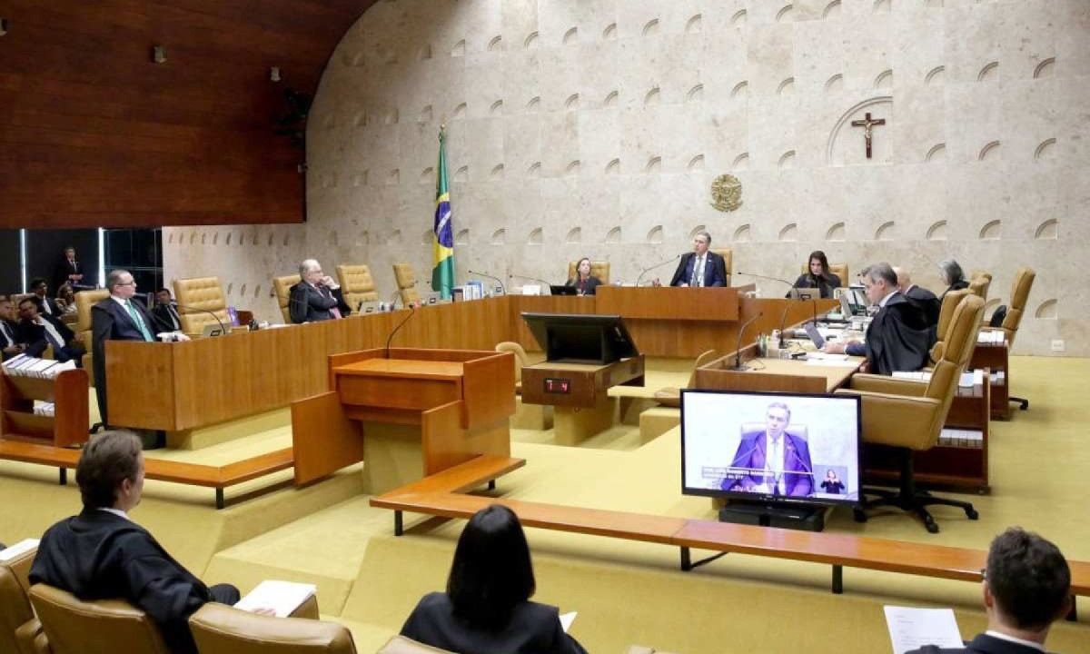 Ministros do STF podem rever decisão a respeito da sobra eleitoral -  (crédito: STF/Divulgação)