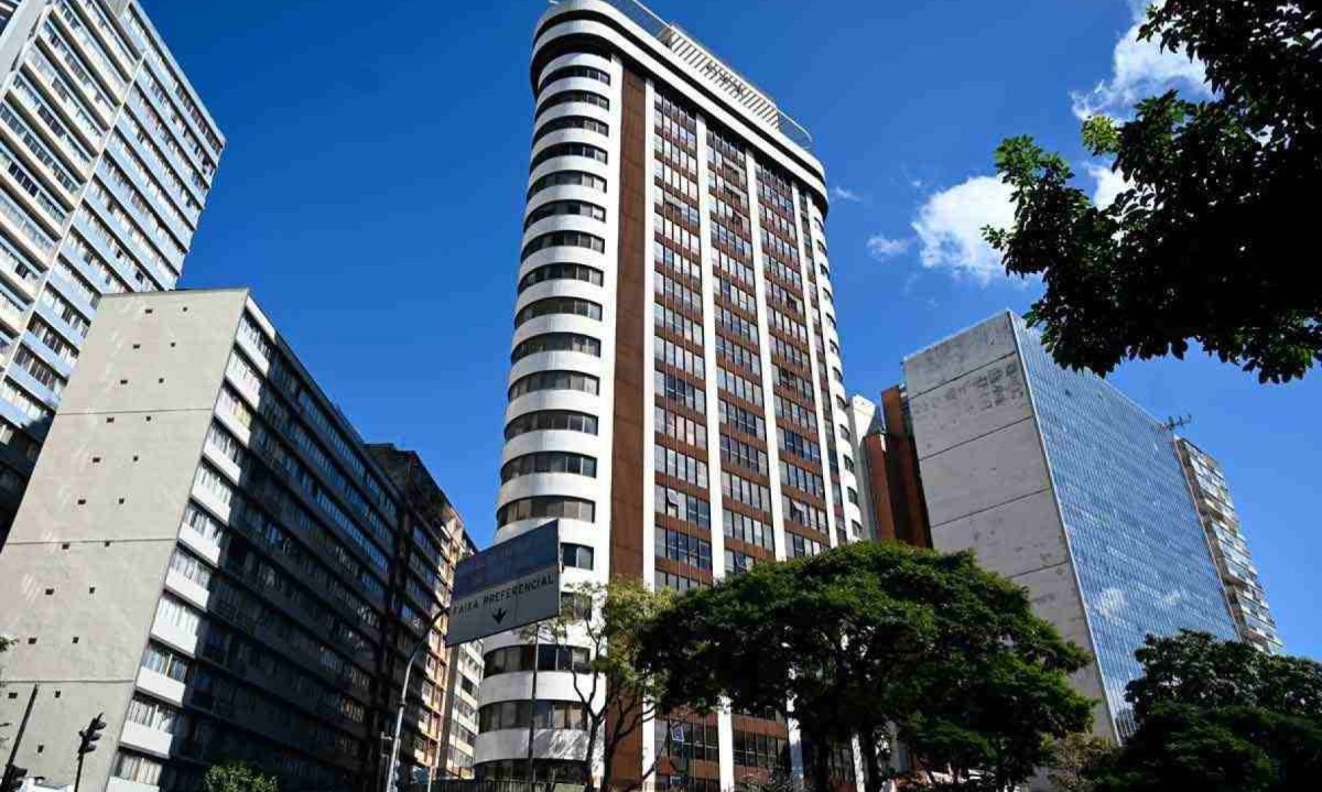 Edifício Mirafiori de 20 andares  -  (crédito:  leandro couri/EM/D.A Press)