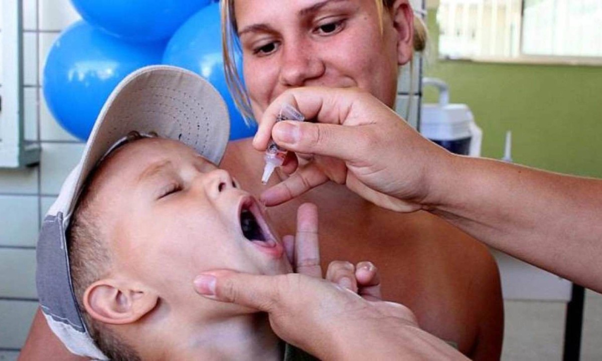 Imunização contra paralisia infantil termina nesta sexta-feira
 -  (crédito: Divulgação PBH)