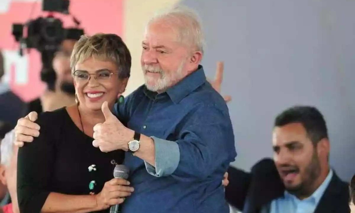 Marília Campos e Lula -  (crédito:  Alexandre Guzanshe/EM/D.A Press)