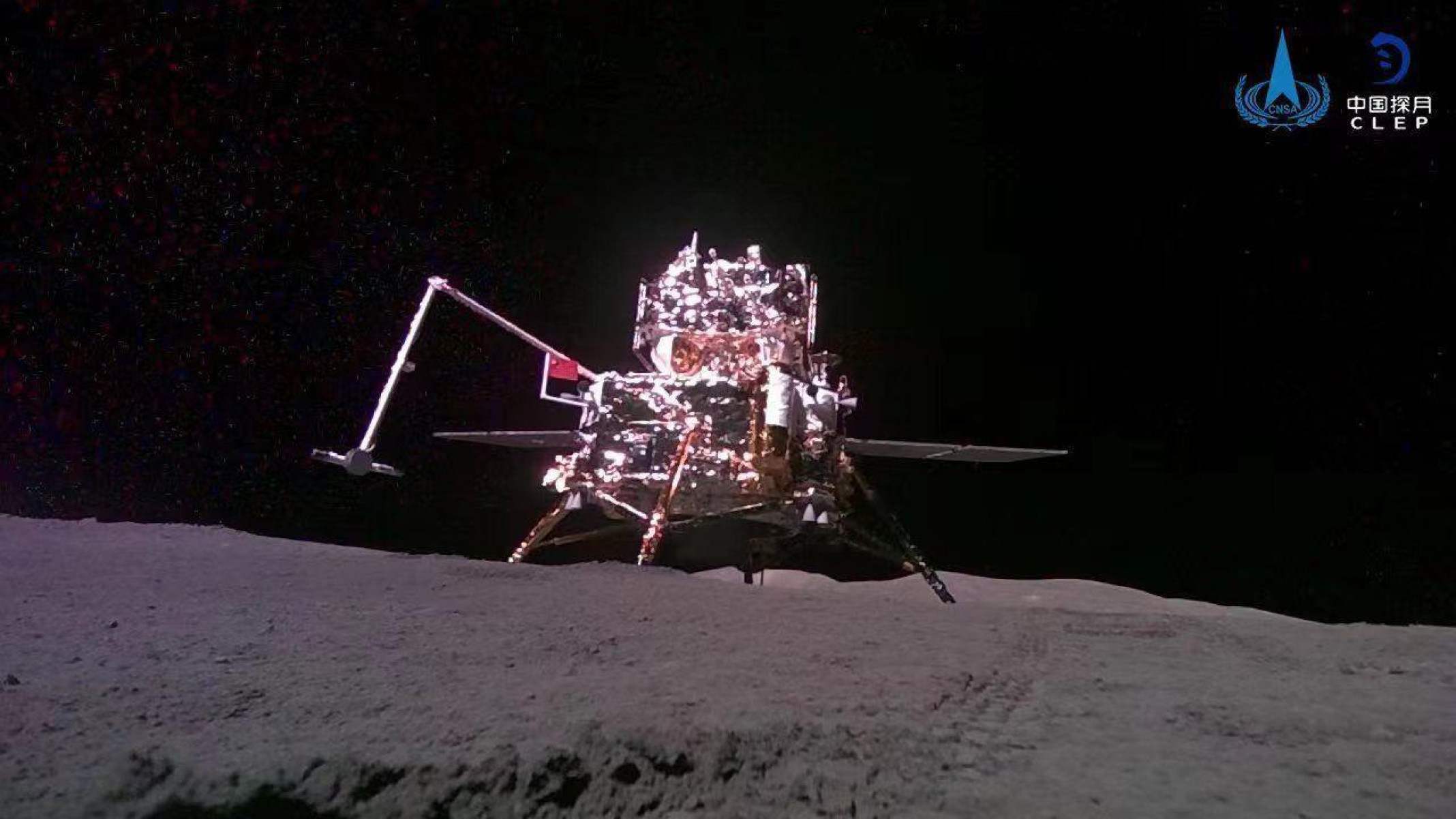 As raríssimas rochas da Lua que sonda espacial chinesa trouxe para a Terra