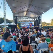 Evento com Lula em Contagem atrasa e plateia grita: ‘cadê você?’ - Alessandra Mello/EM/D.A Press