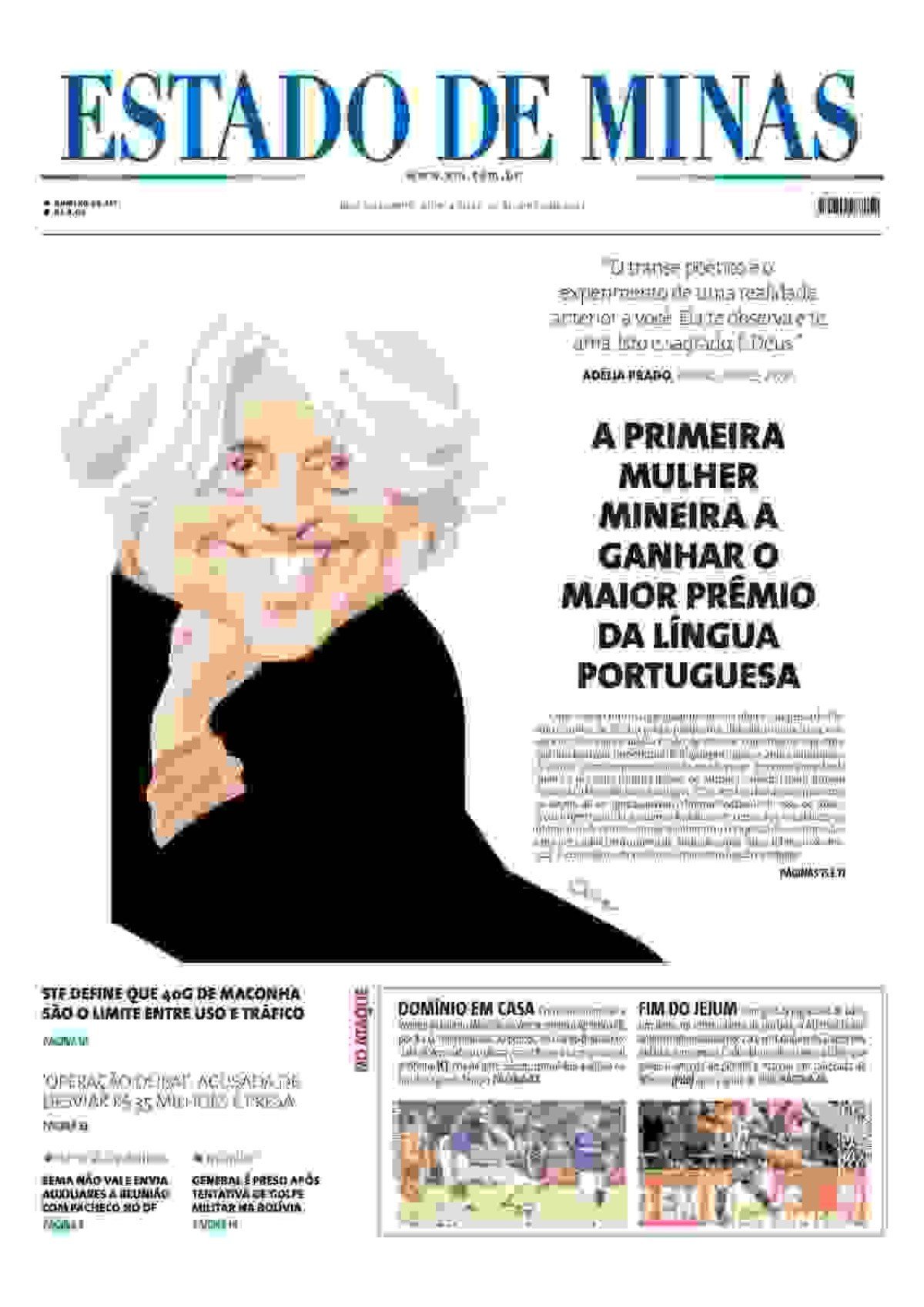CAPA DO ESTADO DE MINAS