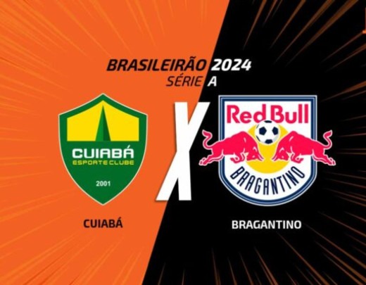 Cuiabá e RB Bragantino duelam na Arena Pantanal, pelo Brasileiro -  (crédito: Foto: Arte/Jogada10)