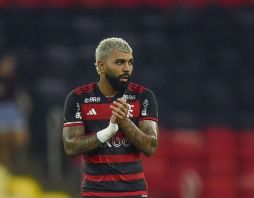 Gabigol está na mira do Palmeiras -  (crédito: Foto: Marcelo Cortes/CRF)
