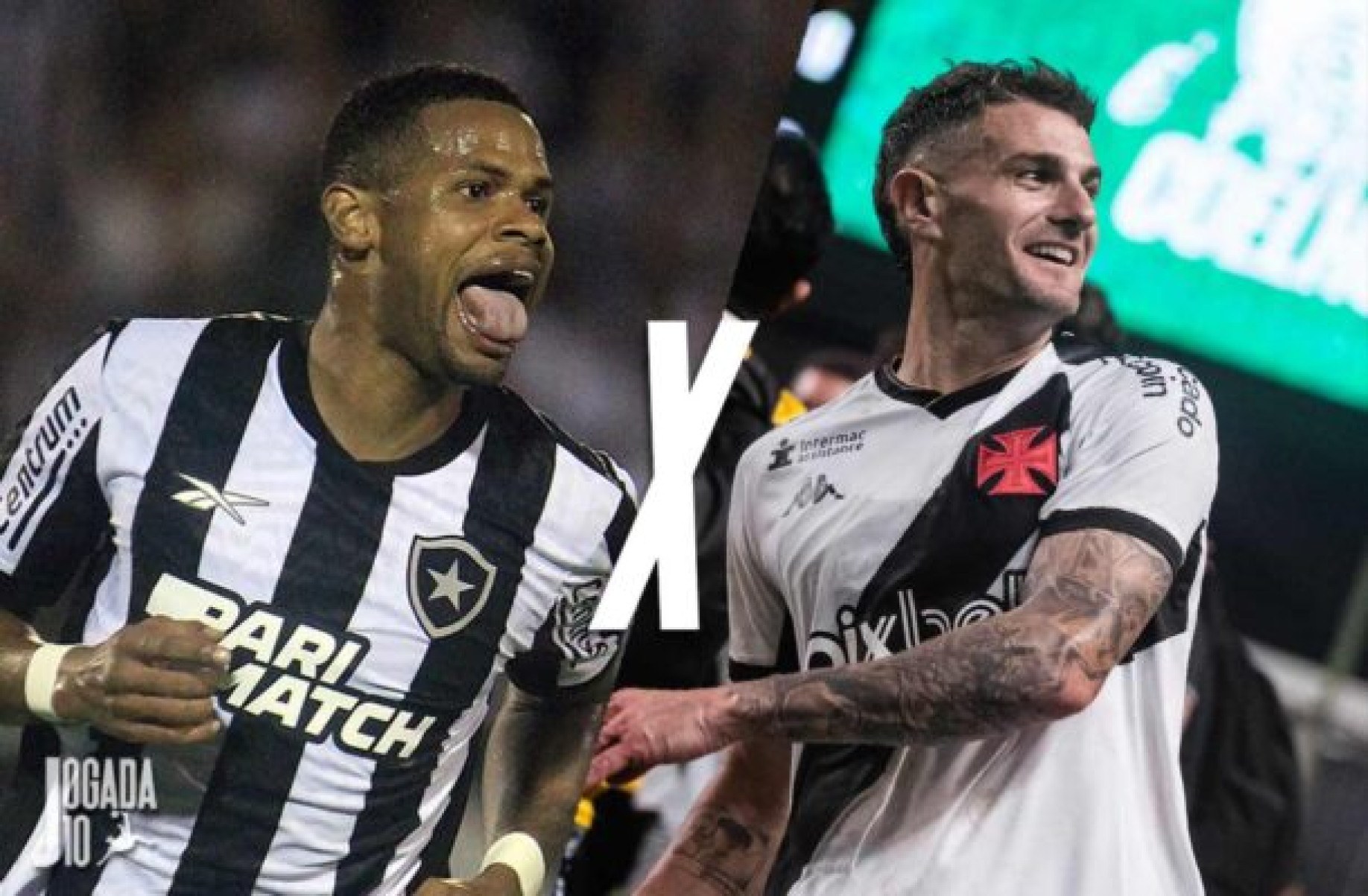 Vegetti x Júnior Santos: quem será mais decisivo em Vasco x Botafogo?