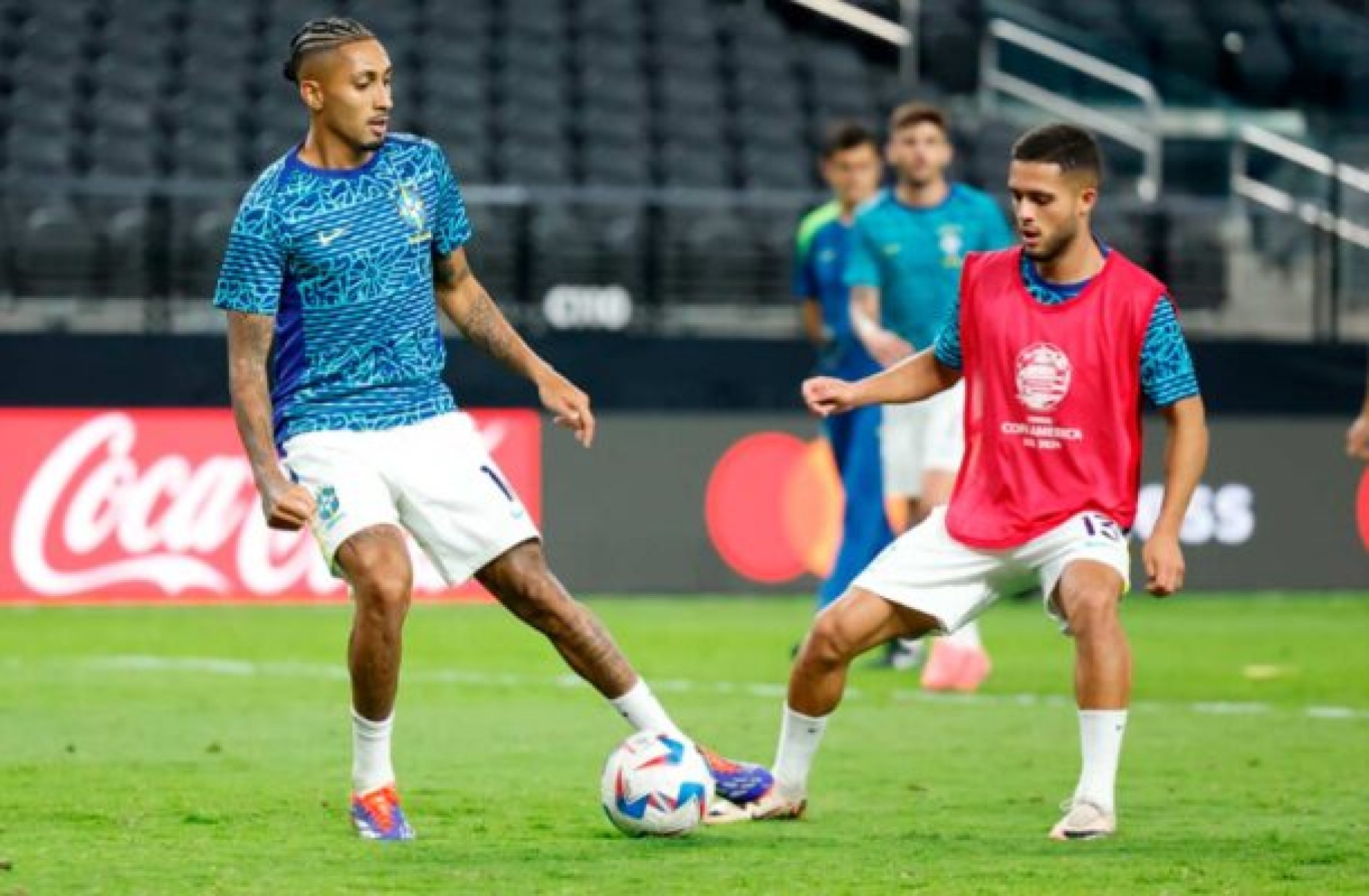 Brasil treina após primeira vitória na Copa América diante do Paraguai