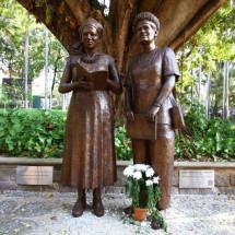Estátuas de Lélia Gonzalez e Carolina Maria de Jesus são inauguradas em BH - Marcos Vieira /EM/DA. Press