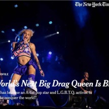 Pabllo Vittar é chamada de 'futura rainha' em perfil no The New York Times - Reprodução