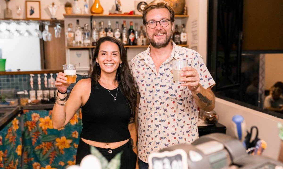 A chef Joana Castro divide a sociedade do Agosto Butiquim com o primo e empresário Lucas Brandão