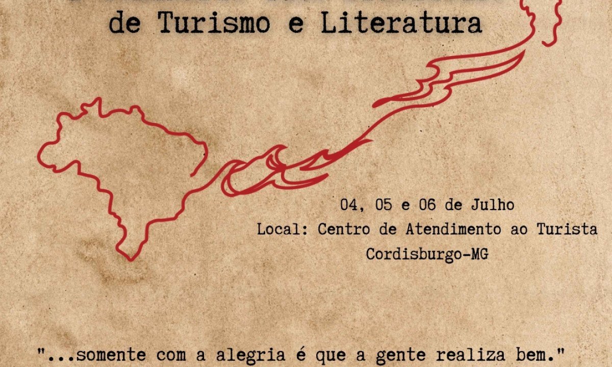 I Seminário Luso-Brasileiro de Turismo e Literatura acontece na cidade natal de Guimarães Rosa -  (crédito: Uai Turismo)