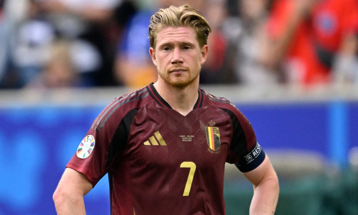 De Bruyne chama repórter de ‘estúpido’ após eliminação da Bélgica na Euro; veja vídeo -  (crédito: No Ataque Internacional)