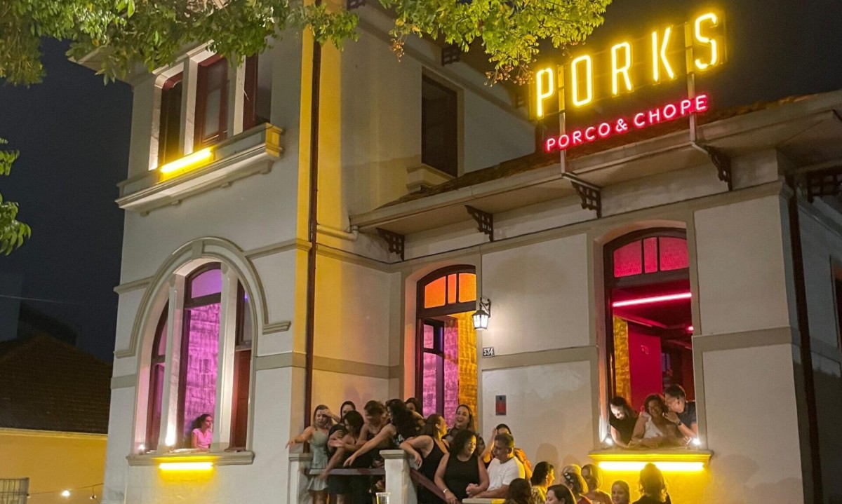 Porks vai distribuir mil chopes de graça em reinauguração de casarão no Lourdes -  (crédito: Uai Turismo)