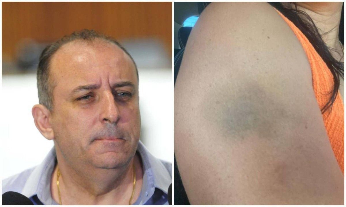 Ao Estado de Minas, Kelly afirma que durante uma discussão sobre uso de um carro alugado Wellington Magalhães a agrediu com socos e empurrões -  (crédito: Gladyston Rodrigues / EM / D.A Press - Arquivo Pessoal)