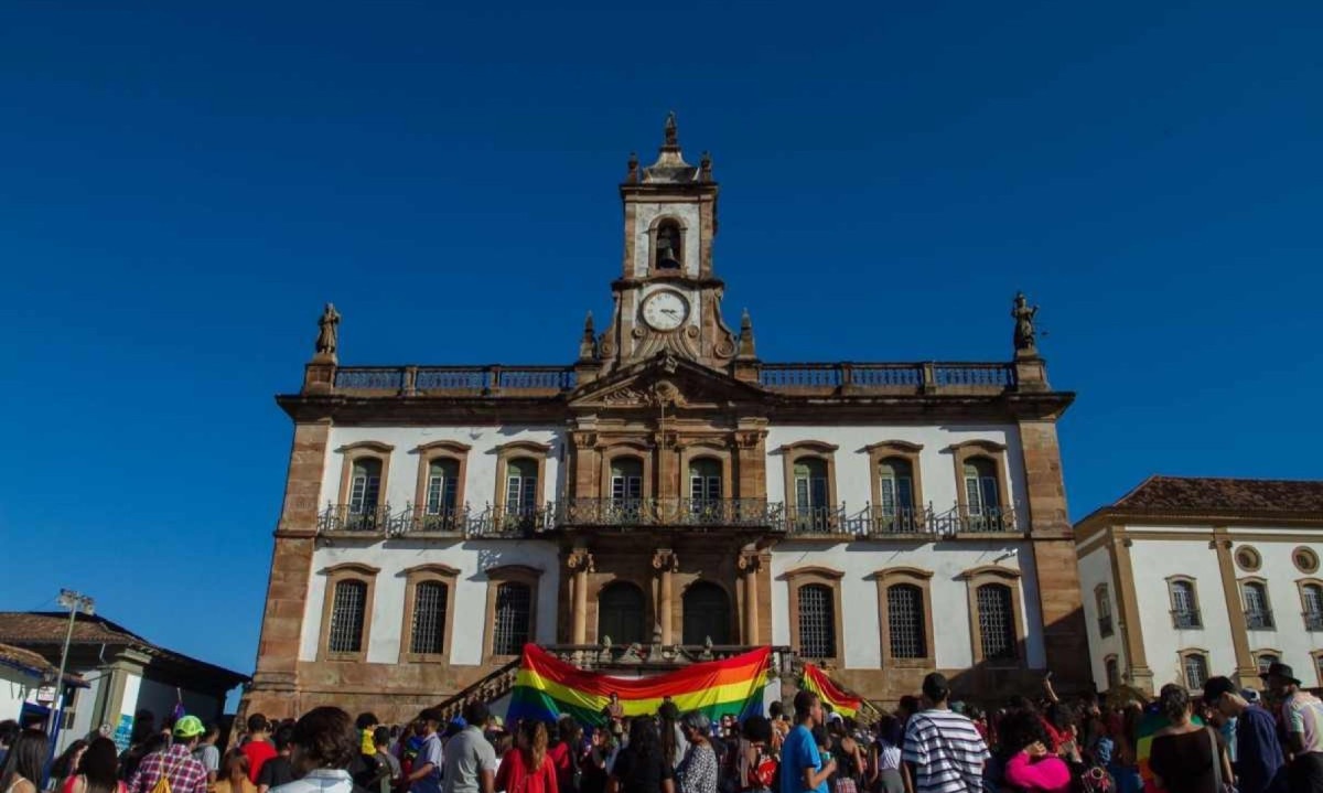 6ª Parada LGBT+ de Ouro Preto acontecerá no penúltimo sábado de julho (20/7) -  (crédito: Prefeitura Municipal de Ouro Preto/Divulgação)