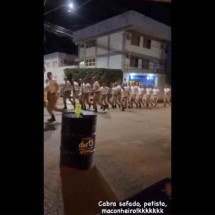 PM nega teor político em vídeo com suposta citação a 'petista maconheiro' - Reprodução/Redes Sociais