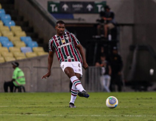 Fluminense quer a permanência do zagueiro Marlon -  (crédito:  MARCELO GONCALVES / FLUMINENSE)