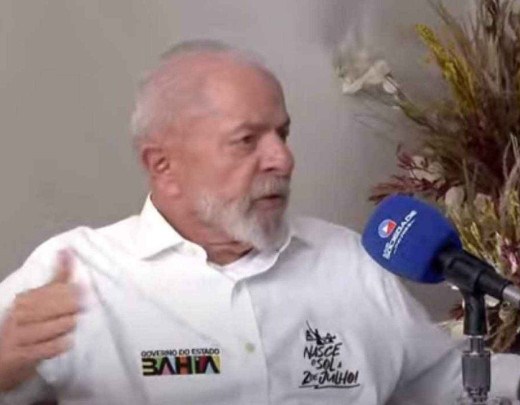 Entrevista do presidente Lula para Rádio Sociedade nesta terça-feira (2/7) -  (crédito: Reprodução Youtube Lula)