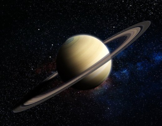Saturno é o planeta que representa a responsabilidade (Imagem: Beyond Space | Shutterstock) -  (crédito: EdiCase)