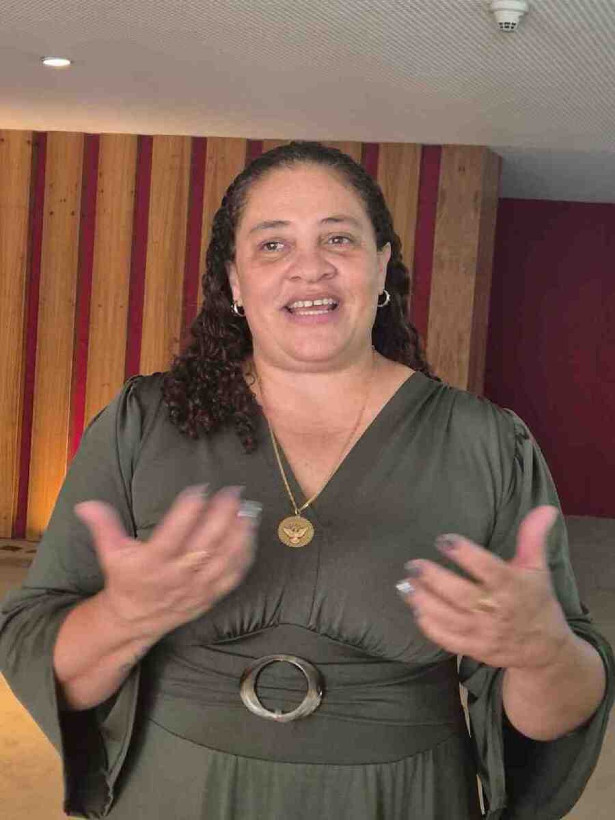A veterana, Alessandra Maria de Oliveira 