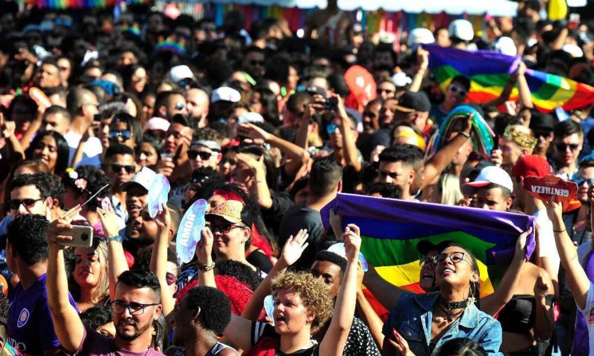 25ª Parada LGBTQIA+ de Belo Horizonte tem novidades -  (crédito: Ramon Lisboa/EM/D.A Press)