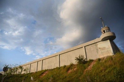 Penitenciária Nelson Hungria, em Contagem, registrou uma tentativa de fuga em maio -  (crédito: Gladyston Rodrigues/EM/D.A Press)