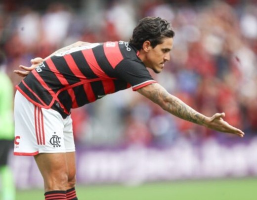 Pedro vive um momento especial no Flamengo -  (crédito: Divulgação/CRF)