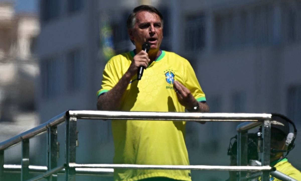 Jair Bolsonaro é indiciado no caso das joias -  (crédito: Reprodução/AFP)