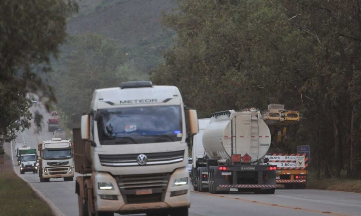  A EPR será responsável pela administração de 232 km da rodovia, sendo encarregada da manutenção e das obras pelos próximos 30 anos -  (crédito: Gladyston Rodrigues/EM/D.A Press)