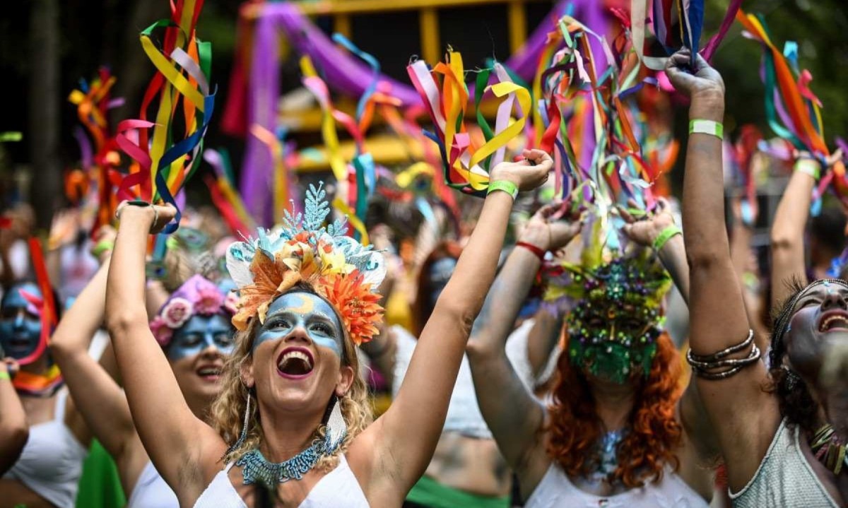 Carnaval 2024 gerou um fluxo turístico de 12 milhões de pessoas em Minas Gerais -  (crédito: Leandro Couri/EM/D.A. Press)