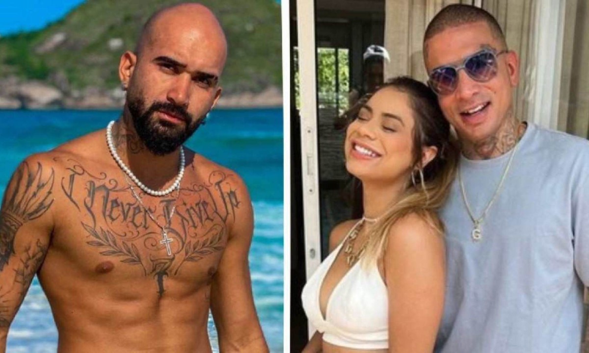 Gabriel Felinto teria tido um affair com a cantora enquanto era casada com MC Guimê -  (crédito: Instagram/Reprodução)