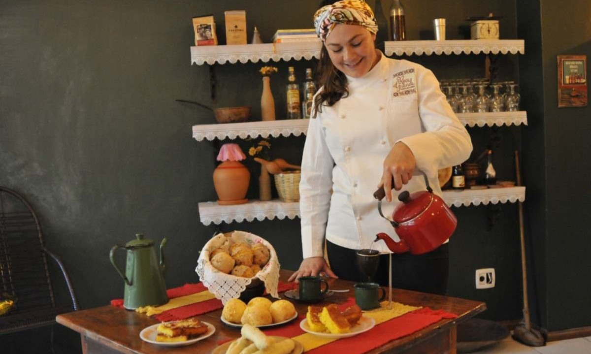 Mariana Gontijo testou e alterou as receitas da mãe até chegar ao mais original possível  -  (crédito: Juarez Rodrigues/EM/D.A Press)