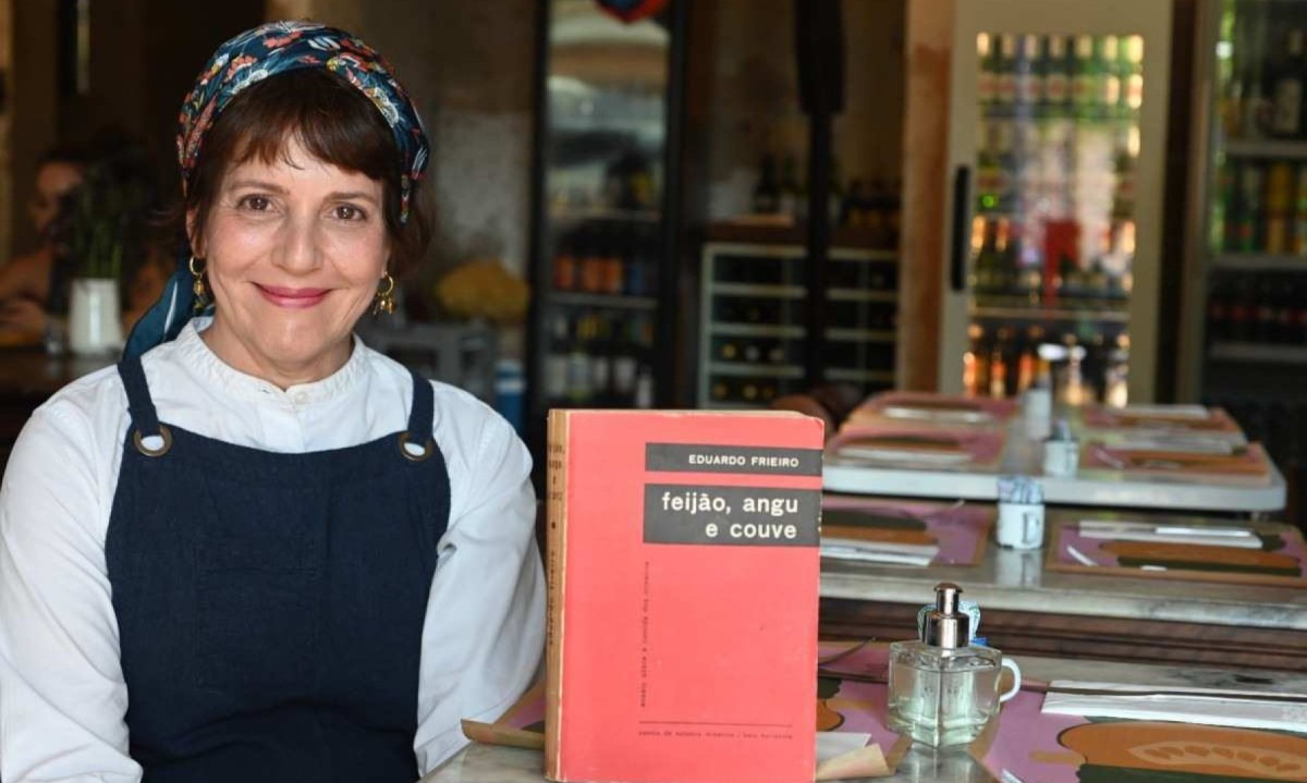 Juliana Duarte, chef do restaurante Cozinha Santo Antônio e historiadora, vem estudando há anos a obra de Eduardo Frieiro -  (crédito: Leandro Couri/EM/D.A Press)