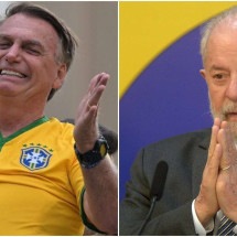 Bolsonaro avança mais do que Lula na briga por votos nas eleições 2024 - Nelson Almeida / AFP e  Ed Alves/CB/DA.Press