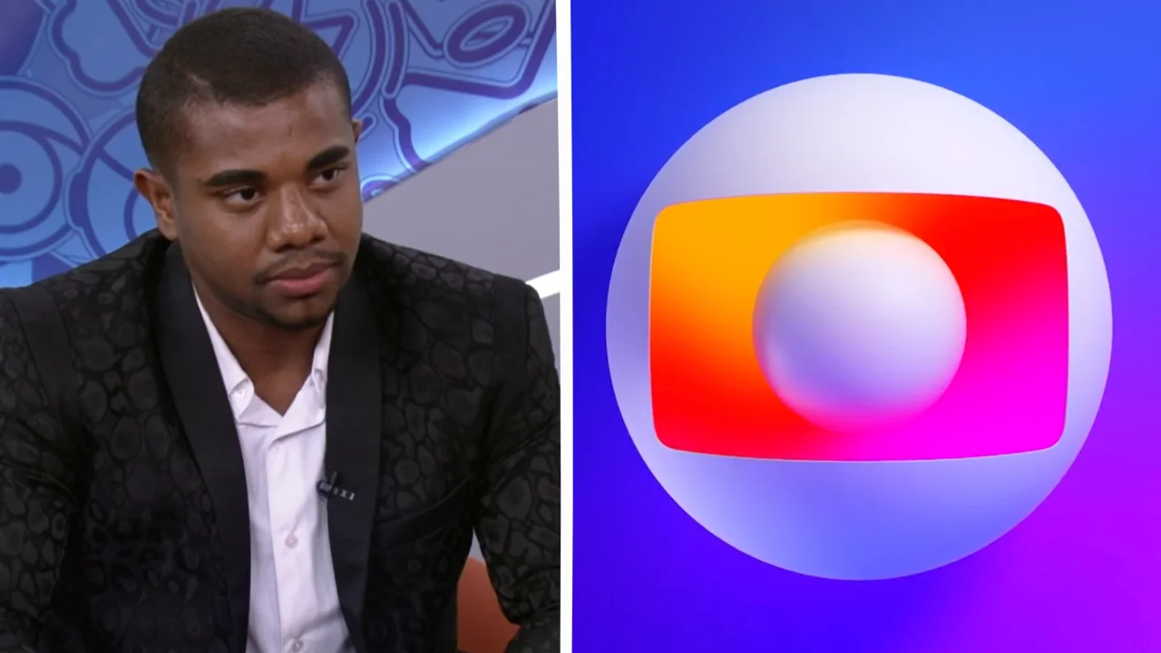 Globo não renova contrato de Davi Brito, campeão do BBB 24 - Montagem: Davi Brito/Divulga&ccedil;&atilde;o Rede Globo - Logomarca da Rede Globo