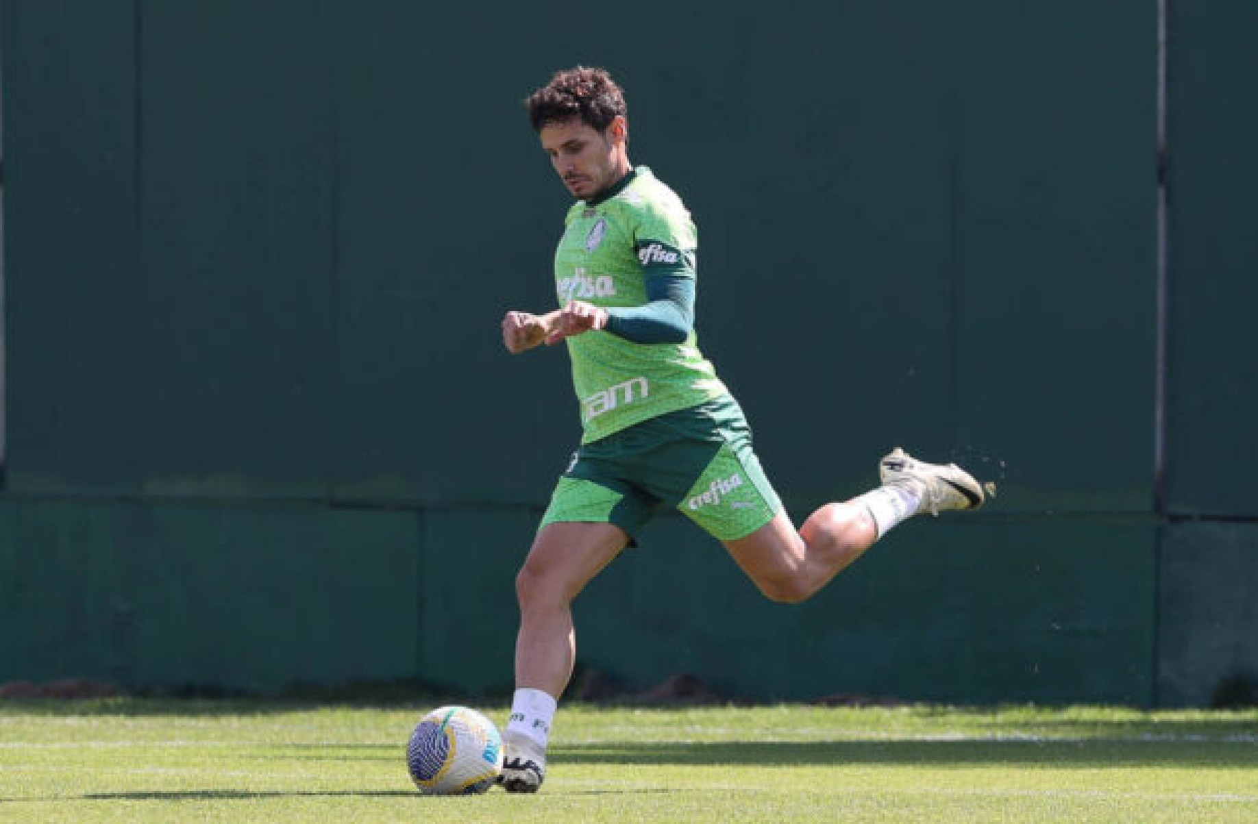 Gómez se reapresenta, e Veiga fala de marca histórica no Palmeiras