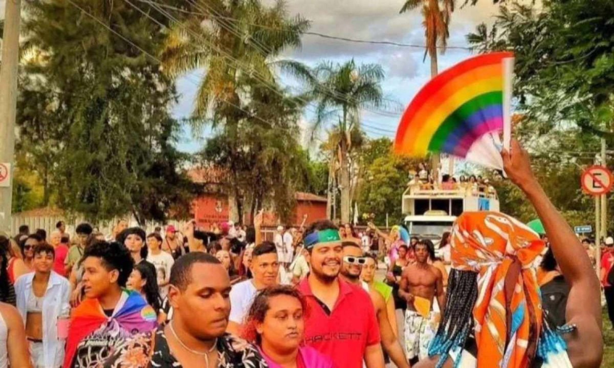 Expectativa é de que a parada deste ano chegue a ter um público de três mil pessoas -  (crédito: Parada do Orgulho LGBTQIA+ de Ribeirão das Neves/Divulgação)