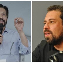 Datafolha: Nunes (24%) e Boulos (23%) lideram disputa pela Prefeitura de SP - Richard Lourenço / Rede Câmara e Gladyston Rodrigues/EM/D.A Press 