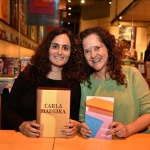 Carla Madeira se reúne com Tatiane Levy para bate-papo na Livraria da Rua - Ramon Lisboa/EM/D.A. Press